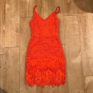 Lulus red dress